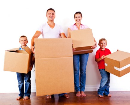 Local moving service handling furniture and boxes