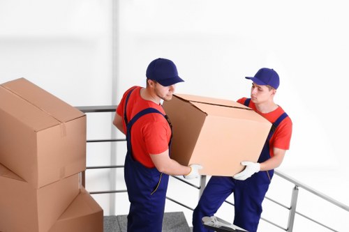 Secure online payment area for Movingservices customers