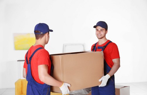 Removal team handling a home move in Movingservices