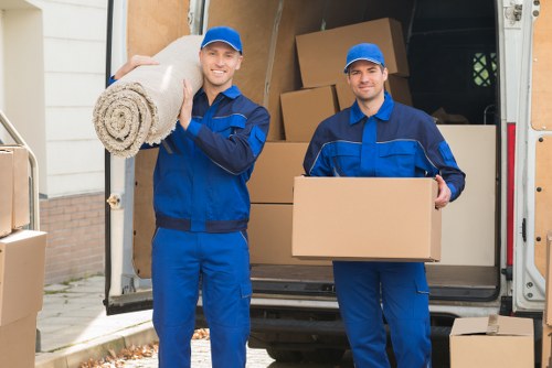 House removals team loading furniture for a local home move in Movingservices
