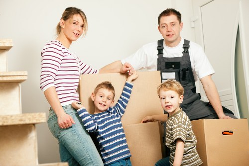 Furniture transport and unloading with a man and van team