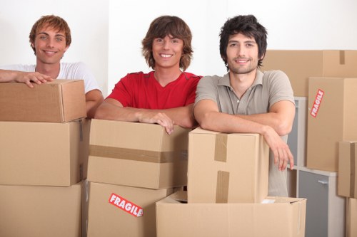 Commercial removals support for office equipment and stock in Movingservices